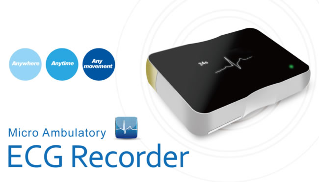 Dimetek Micro Ambulatory ECG Recorder, Portable Handheld ECG EKG ...